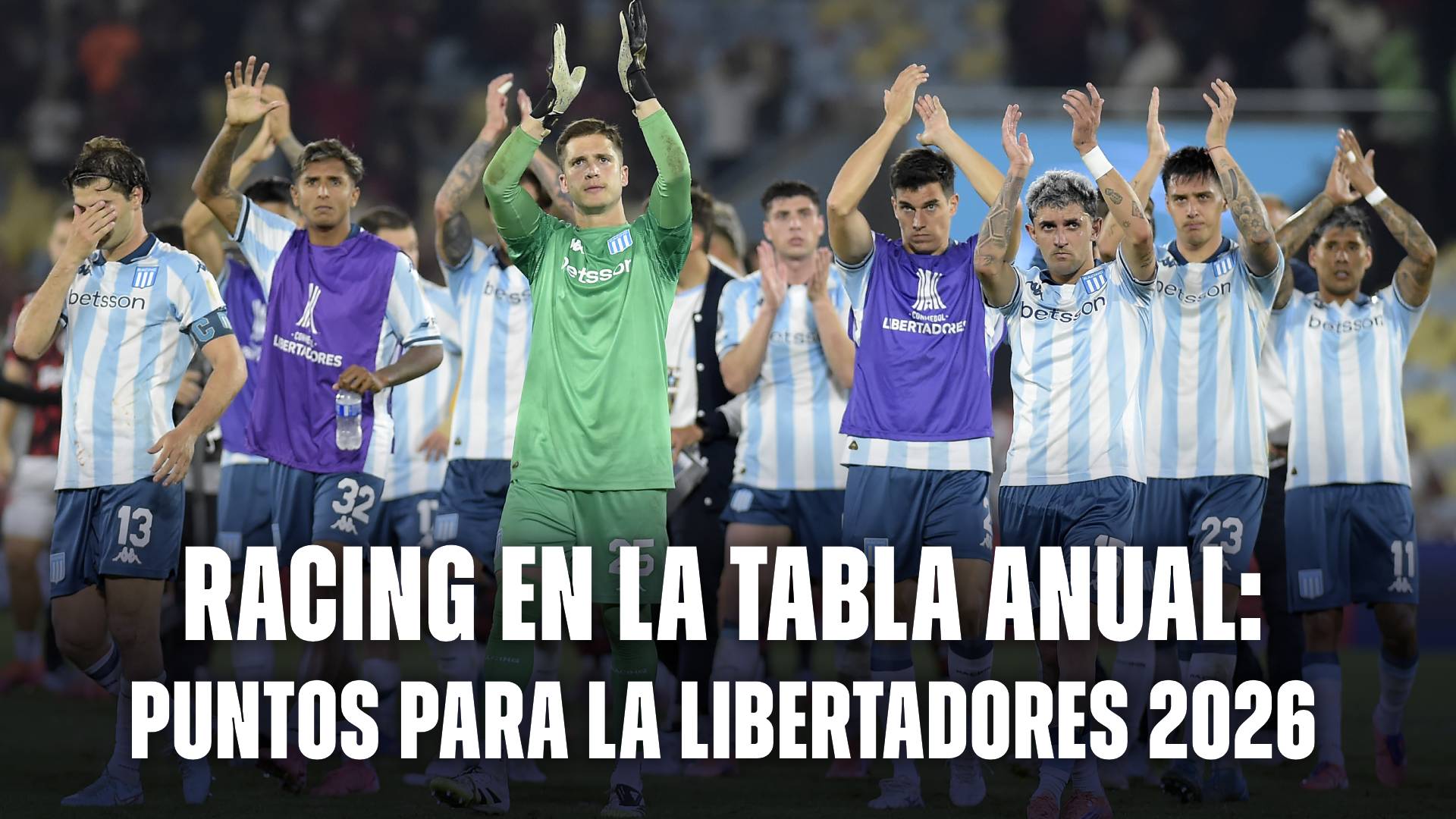 Racing en la Tabla Anual