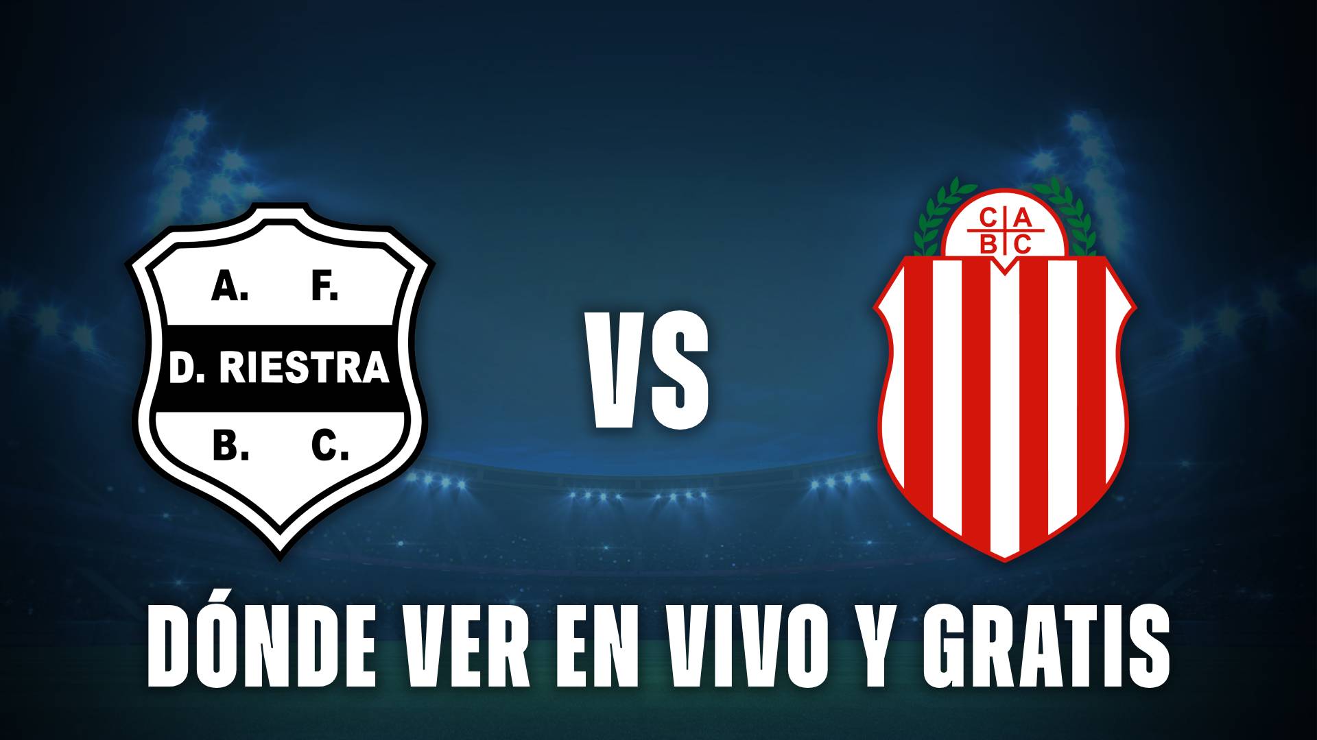 Riestra vs Barracas en vivo