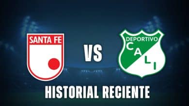 Santa fe vs Deportivo Cali historial