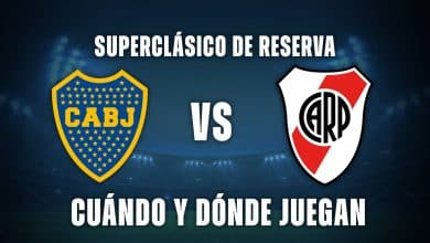 Superclásico de Reserva Boca vs River