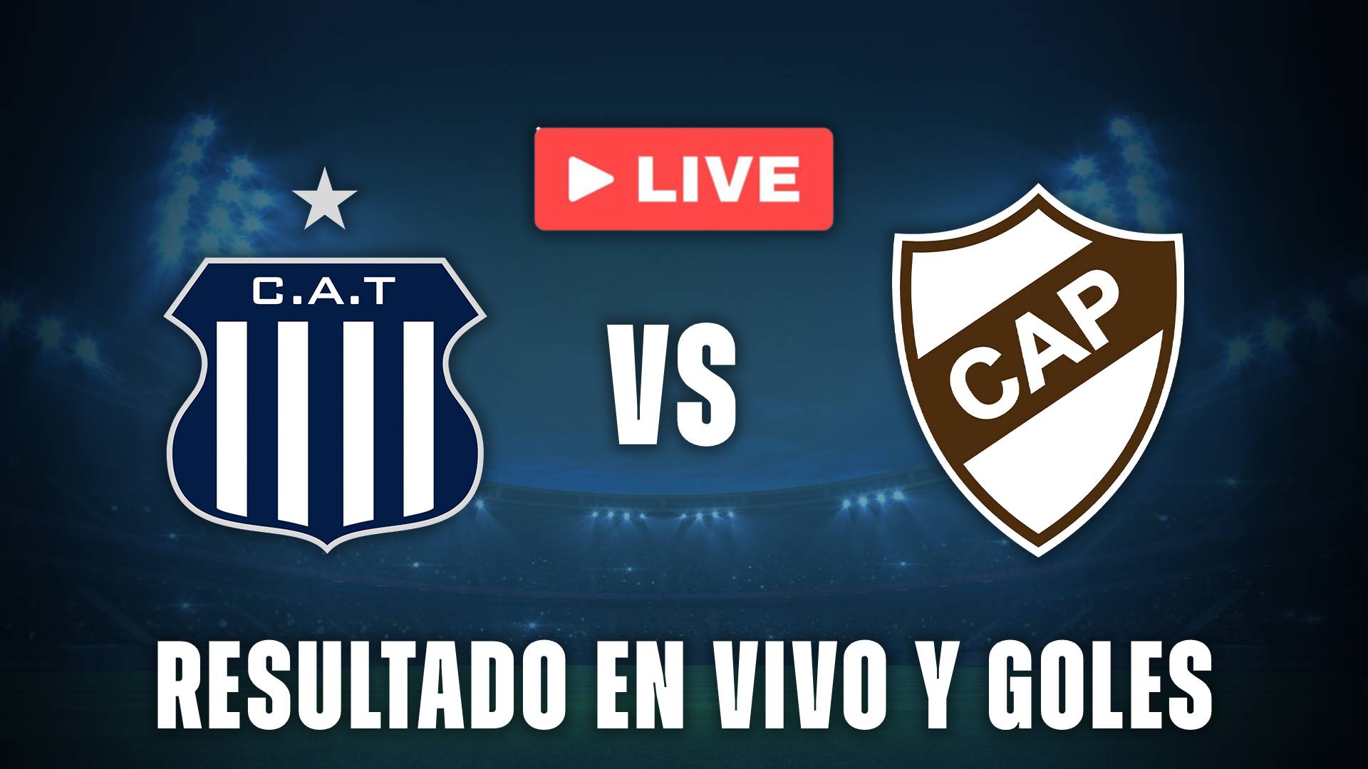 Talleres vs Platense en vivo