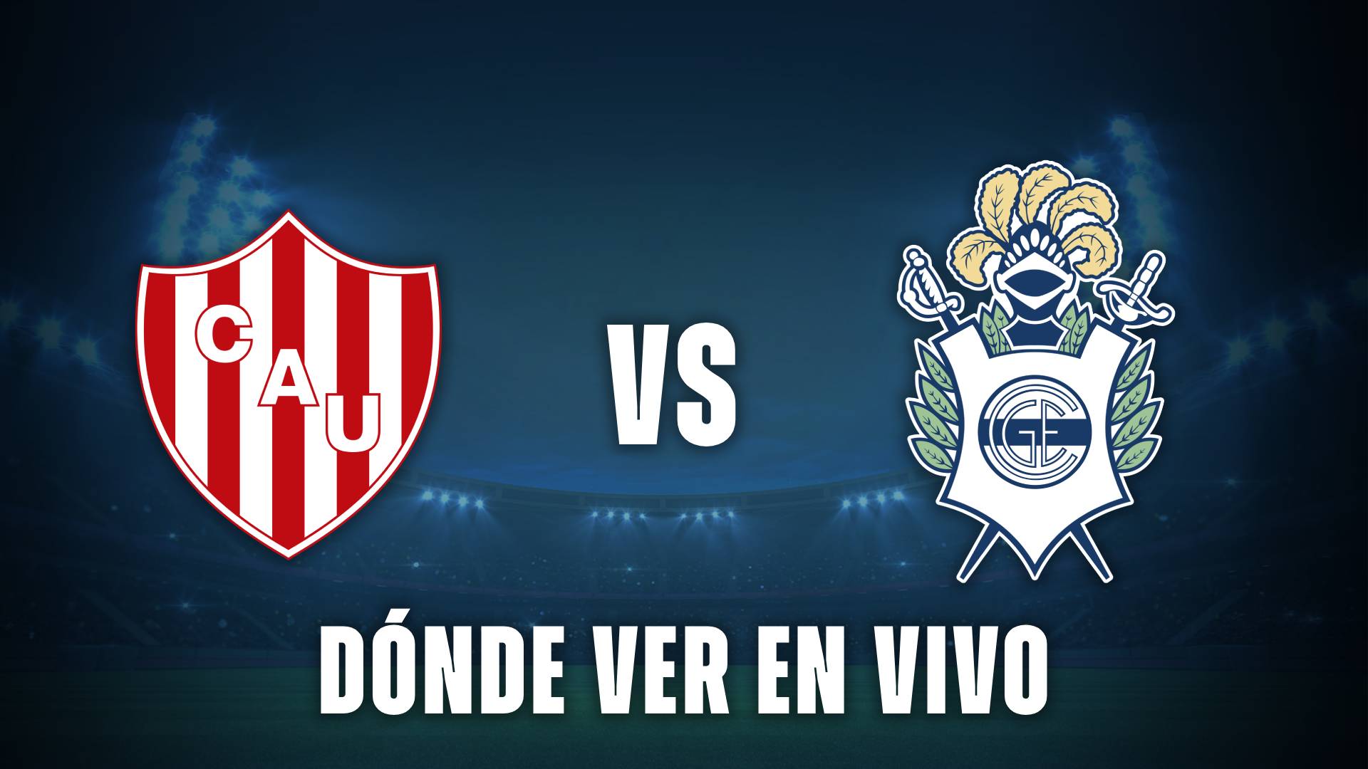 Unión vs Gimnasia donde ver