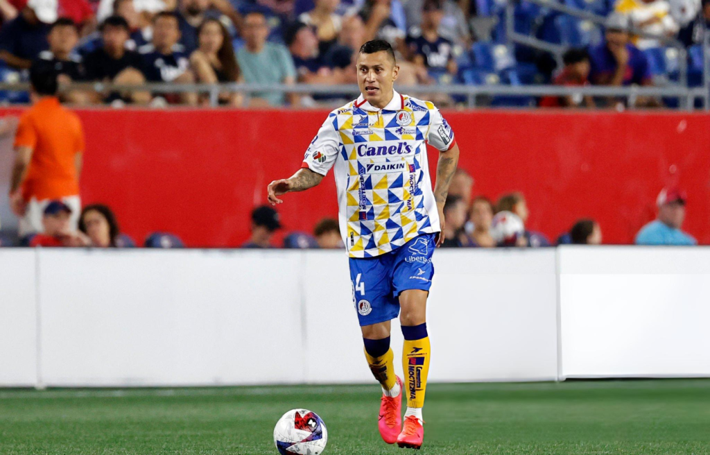 Cata Domínguez con San Luis en 2023