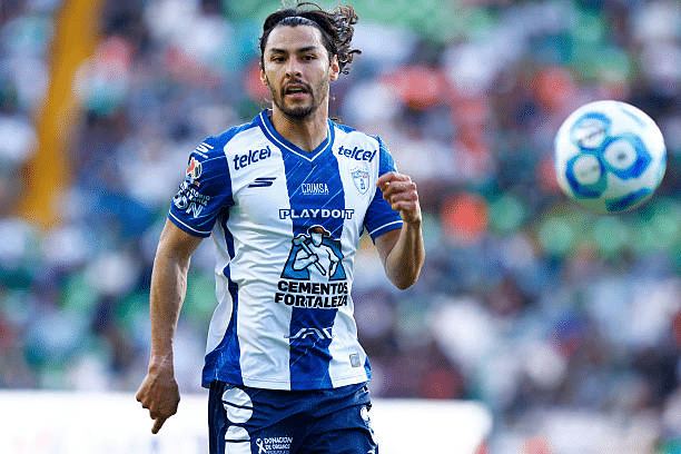 Alonso Aceves con Pachuca en 2025