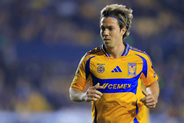 Sebastián Córdova con Tigres UANL en 2024