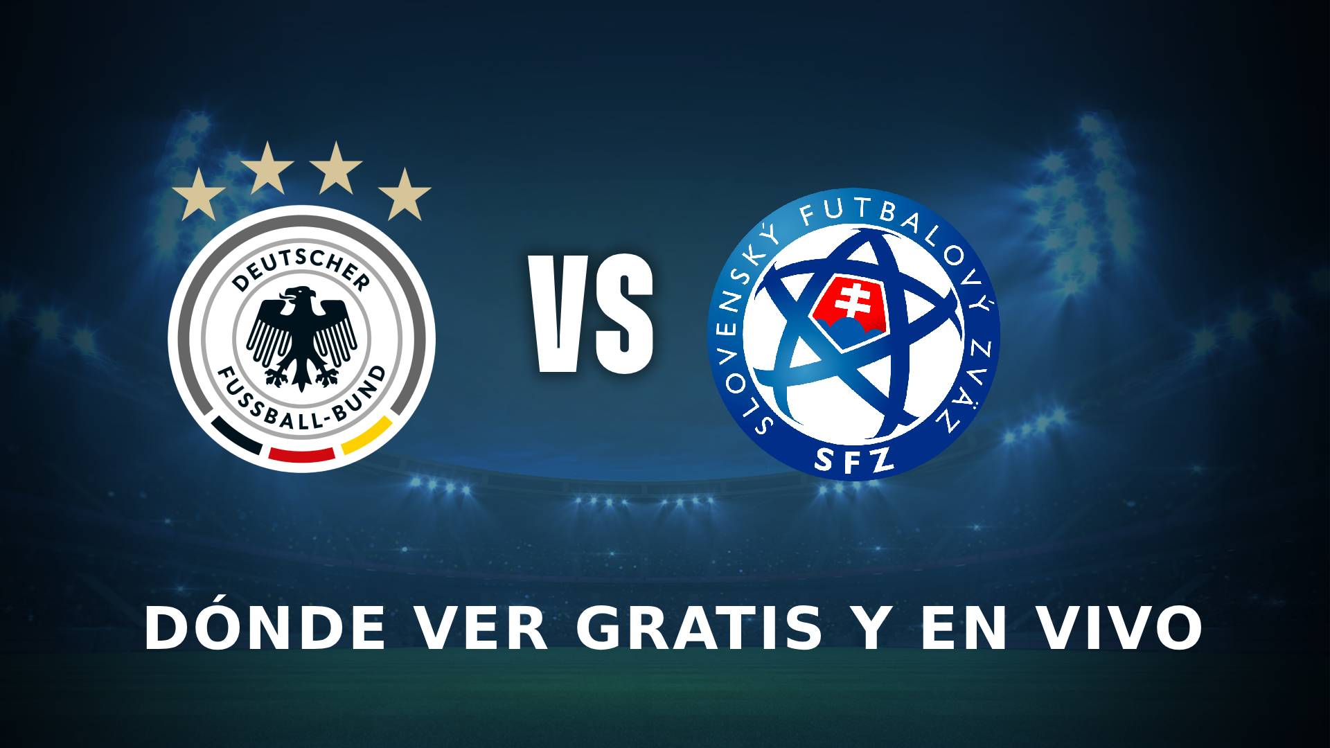 Alemania vs Eslovaquia