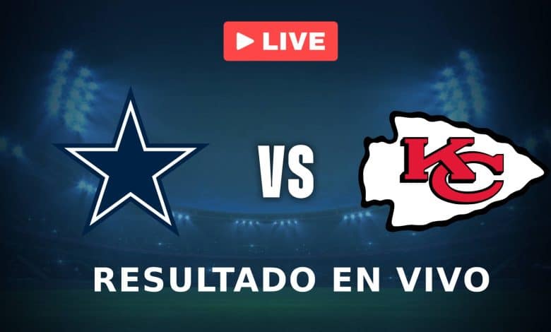 Cowboys vs Chiefs: resultado EN VIVO y estadísticas por el partido de Acción de Gracias de la NFL