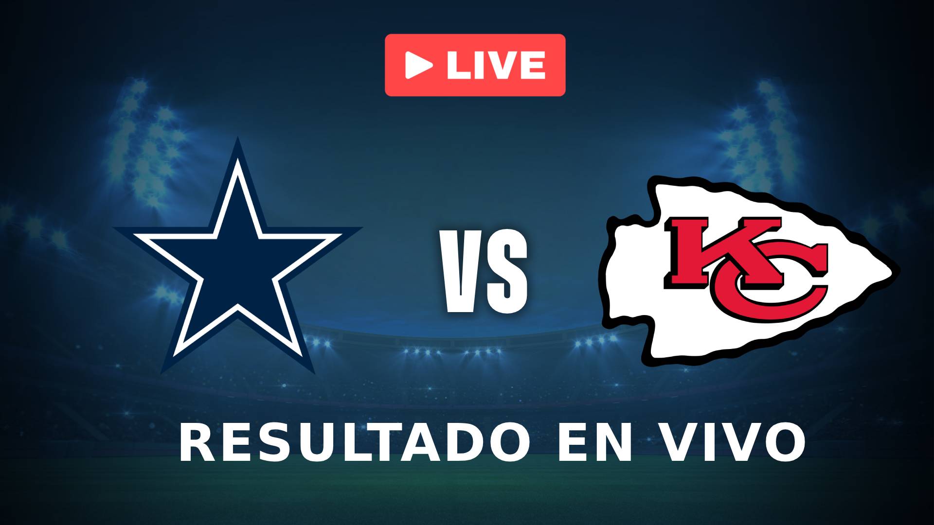 Cowboys vs Chiefs: resultado EN VIVO y estadísticas por el partido de Acción de Gracias de la NFL