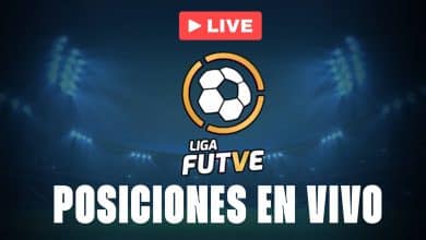 Liga Futve: posiciones EN VIVO de los cuadrangulares