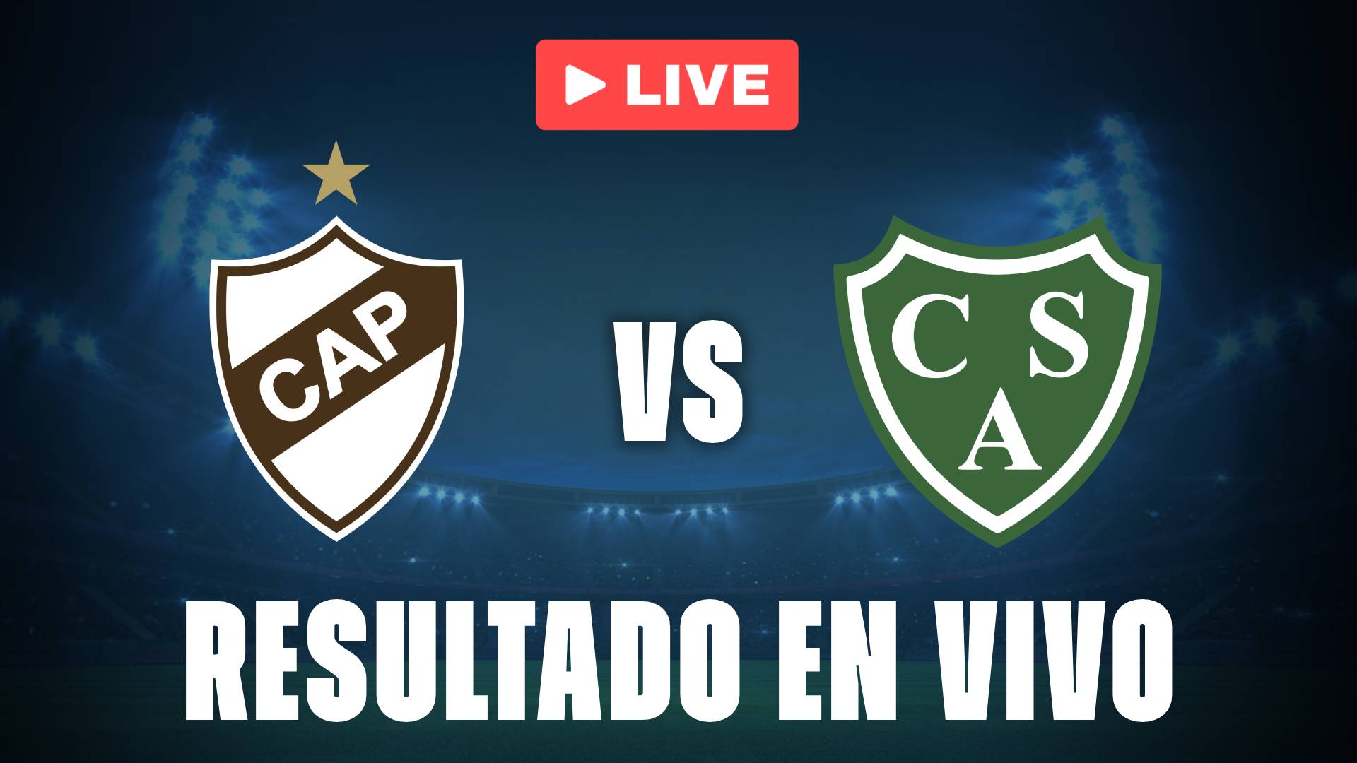 Platense vs Sarmiento: resultado EN VIVO y estadísticas de la Liga Profesional