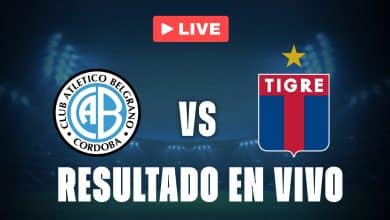 Belgrano vs Tigre: resultado EN VIVO y estadísticas de la Liga Profesional