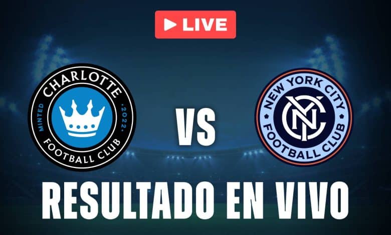 Charlotte vs New York City: resultado EN VIVO y que pasa si empatan