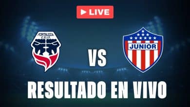 Fortaleza vs Junior: resultado EN VIVO y estadísticas de la Liga Betplay