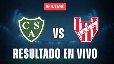 Sarmiento vs Instituto: resultado EN VIVO y estadísticas de la Liga Profesional