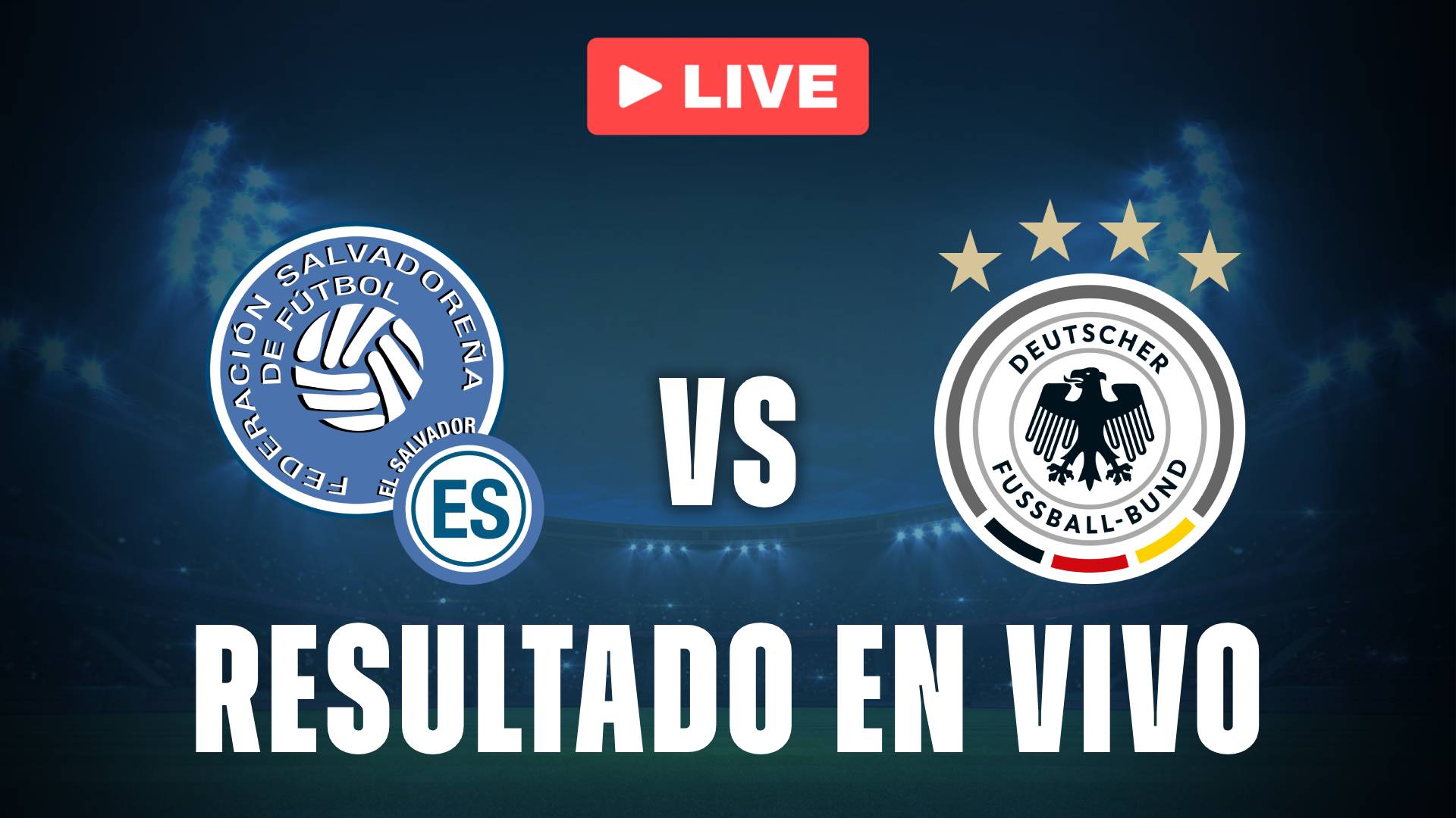 El Salvador vs Alemania Sub 17: resultado EN VIVO y estadísticas del Mundial Sub 17