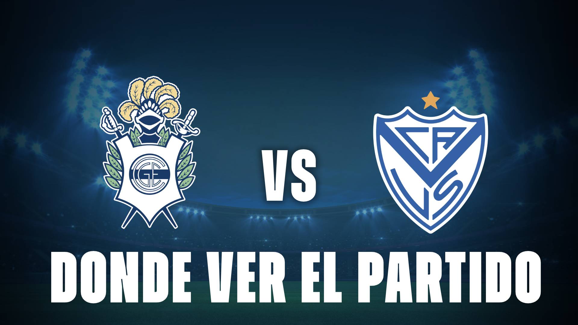 Qué canal pasa Gimnasia vs Vélez hoy: dónde ver GRATIS y EN VIVO el partido de la Liga Profesional