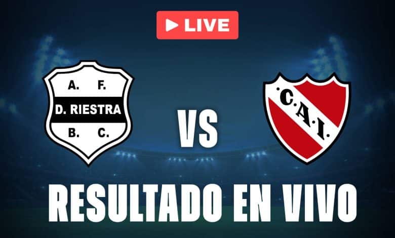 Riestra vs Independiente: resultado EN VIVO y estadísticas de la Liga Profesional