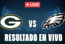 Packers vs Eagles: resultado EN VIVO y estadísticas de la NFL