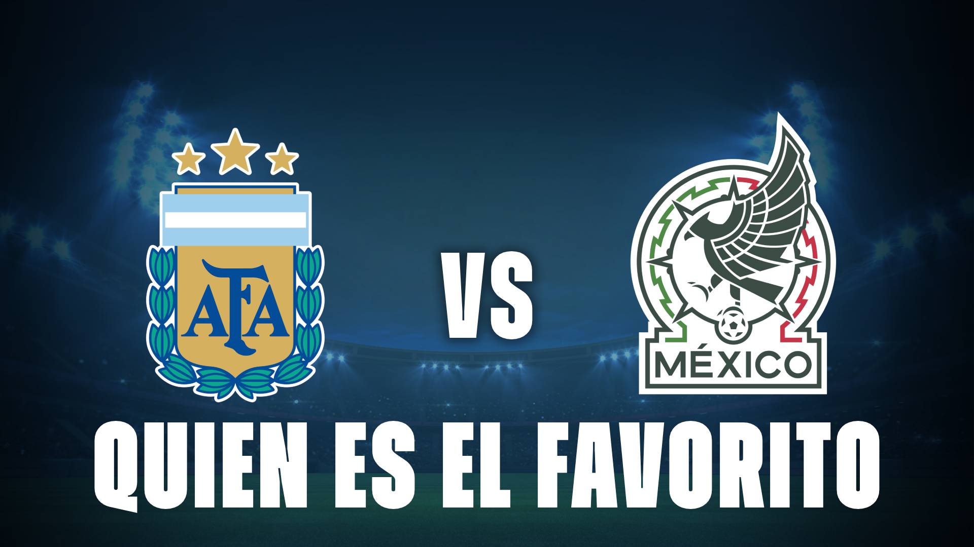 Argentina vs México Sub 17: ¿Quien es favorito a clasificar en el Mundial?