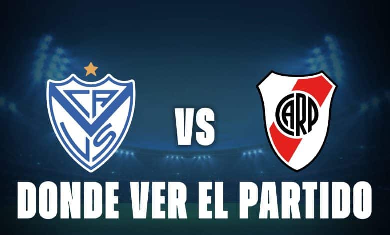 Qué canal pasa Vélez vs River hoy: dónde ver el partido gratis de la Liga Profesional