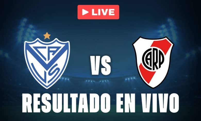 Vélez vs River: resultado EN VIVO y estadísticas por la Liga Profesional