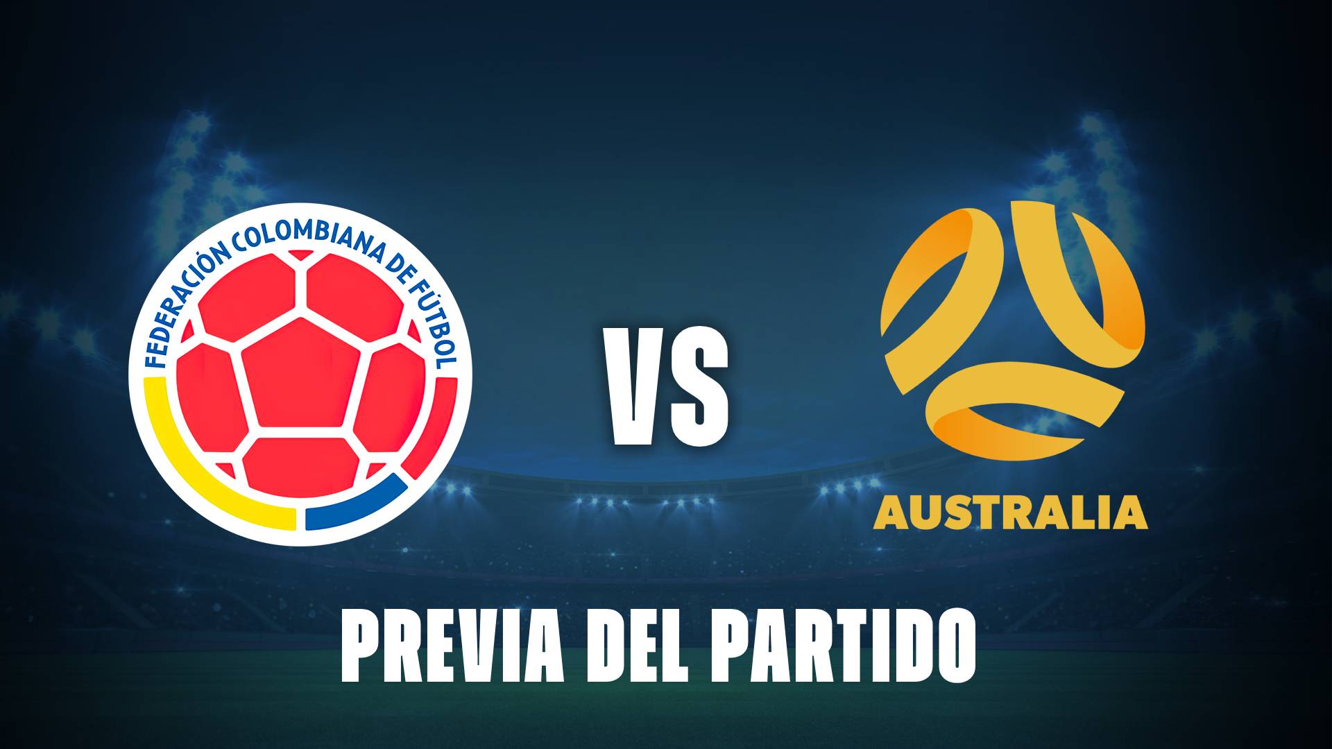 Colombia vs Australia: donde ver y posibles formaciones del amistoso