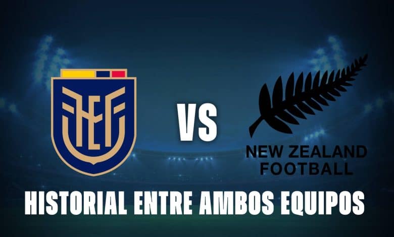 Ecuador vs Nueva Zelanda: historial entre ambos equipos
