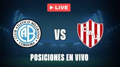 Belgrano vs Unión: posiciones EN VIVO por la Liga Profesional