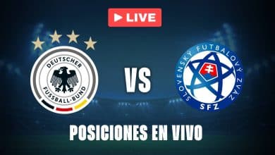 Alemania vs Eslovaquia: posiciones EN VIVO con el sueño de estar el Mundial