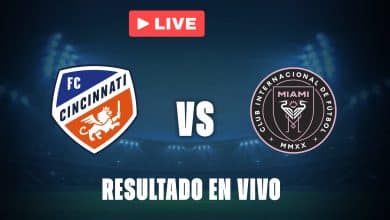Cincinnati vs Inter Miami: resultado EN VIVO y estadísticas de la MLS