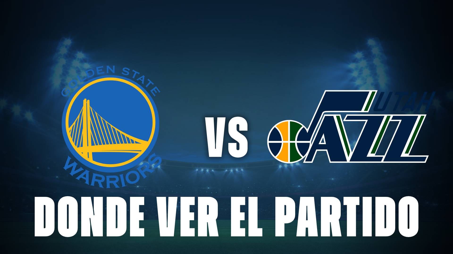 Qué canal pasa Warriors vs Jazz hoy: dónde ver GRATIS y EN VIVO el partido de la NBA