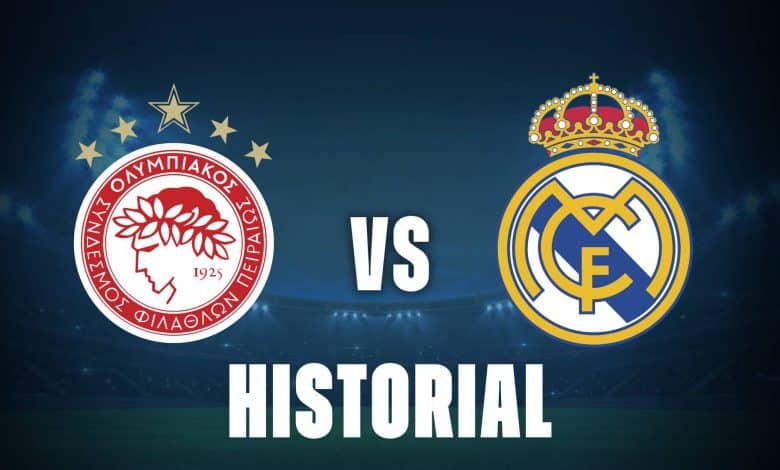 Olympiacos vs Real Madrid: historial entre ambos equipos