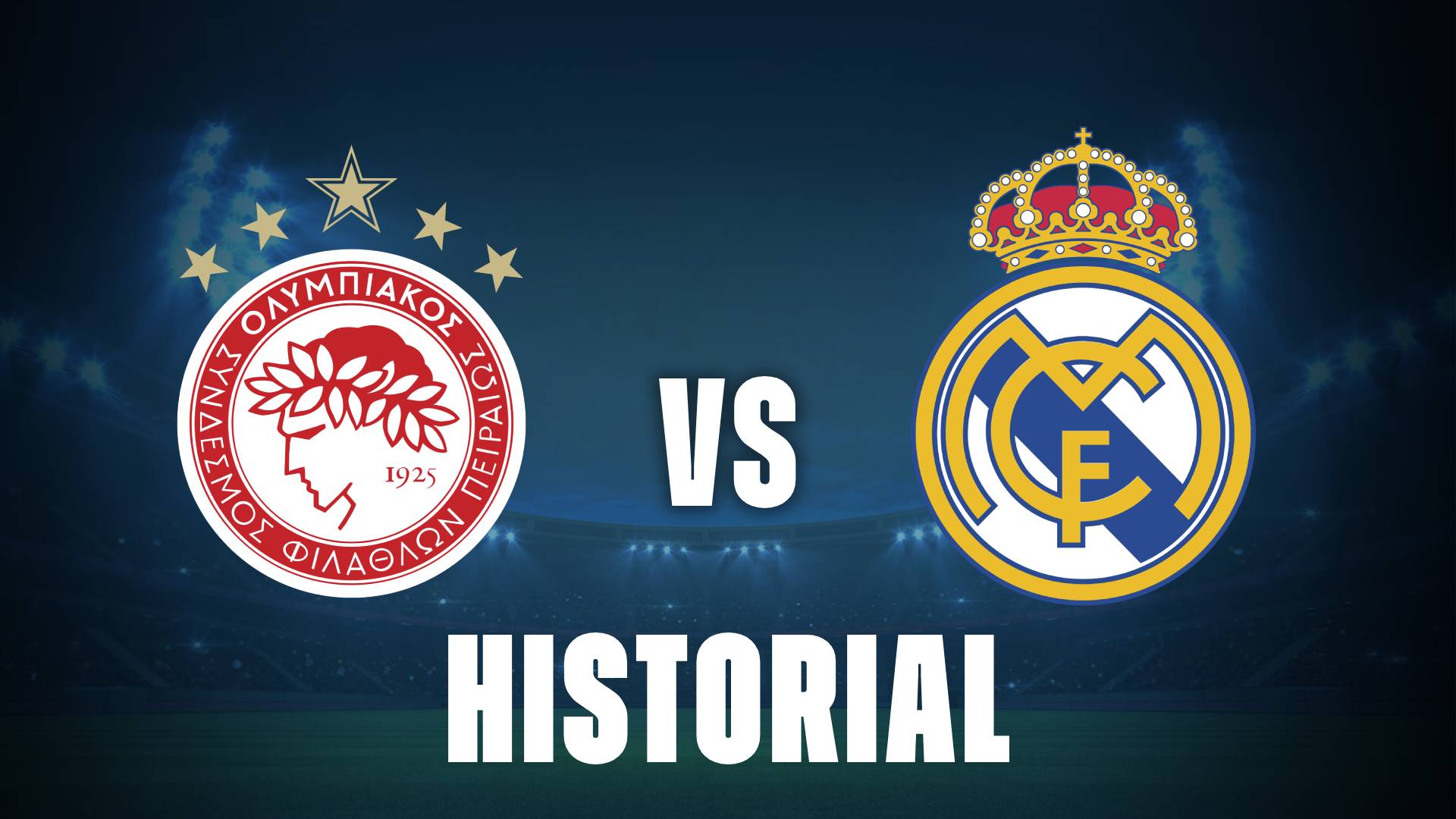 Olympiacos vs Real Madrid: historial entre ambos equipos