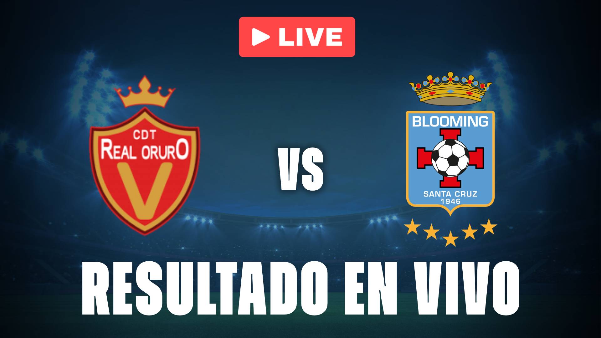 Real Oruro vs Blooming: resultado EN VIVO y estadísticas de la Copa Paceña