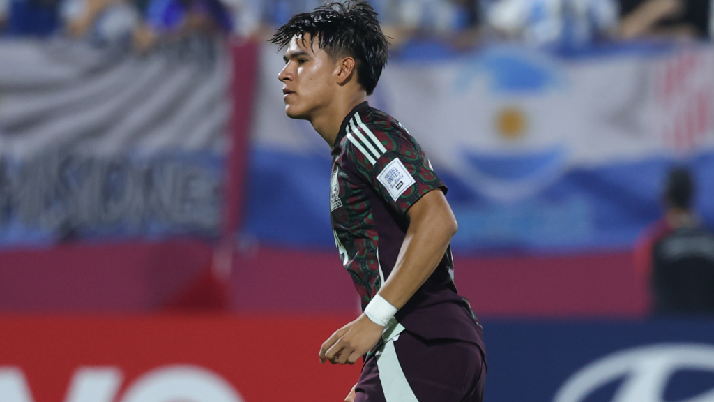 José Mancilla con México Sub 17 en 2025