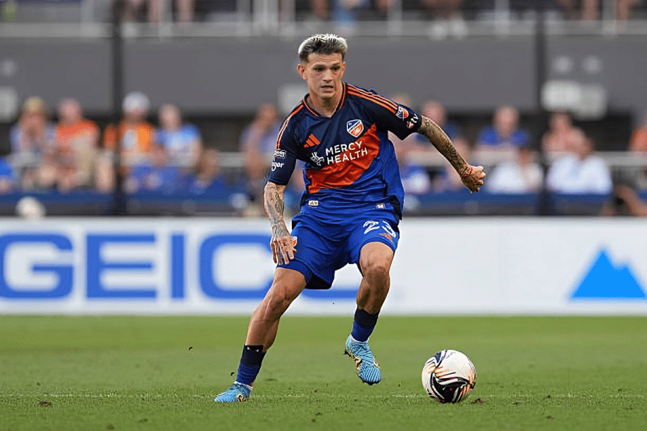 Luca Orellano con FC Cincinnati en 2025