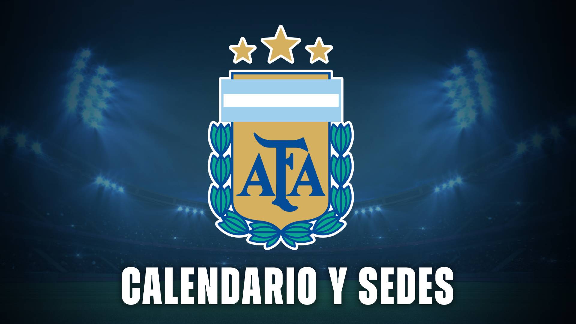 Argentina calendario y sede
