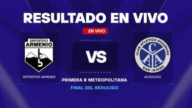 Armenio vs Acassuso resultado