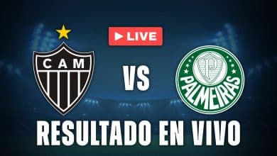 Atlético Mineiro vs Palmeiras resultado vivo