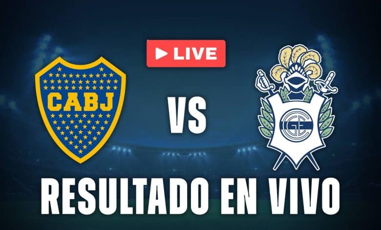 Boca vs Gimnasia resultado en vivo