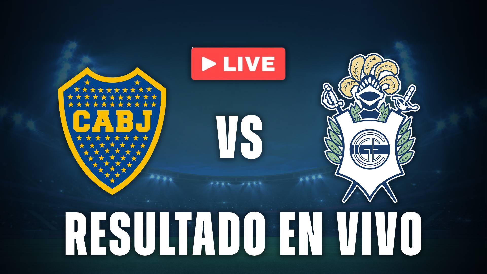 Boca vs Gimnasia resultado en vivo