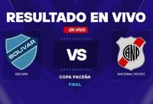 Bolívar vs Nacional Potosí resultado en vivo