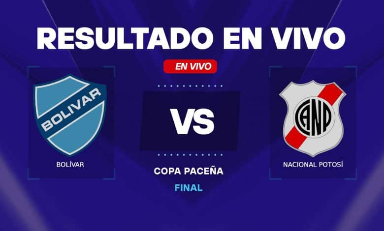 Bolívar vs Nacional Potosí resultado en vivo