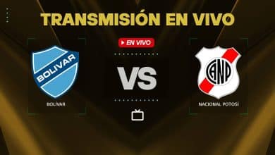 Bolívar vs Nacional Potosí transmisión en vivo