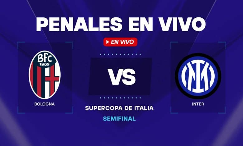 Bologna vs Inter penales en vivo