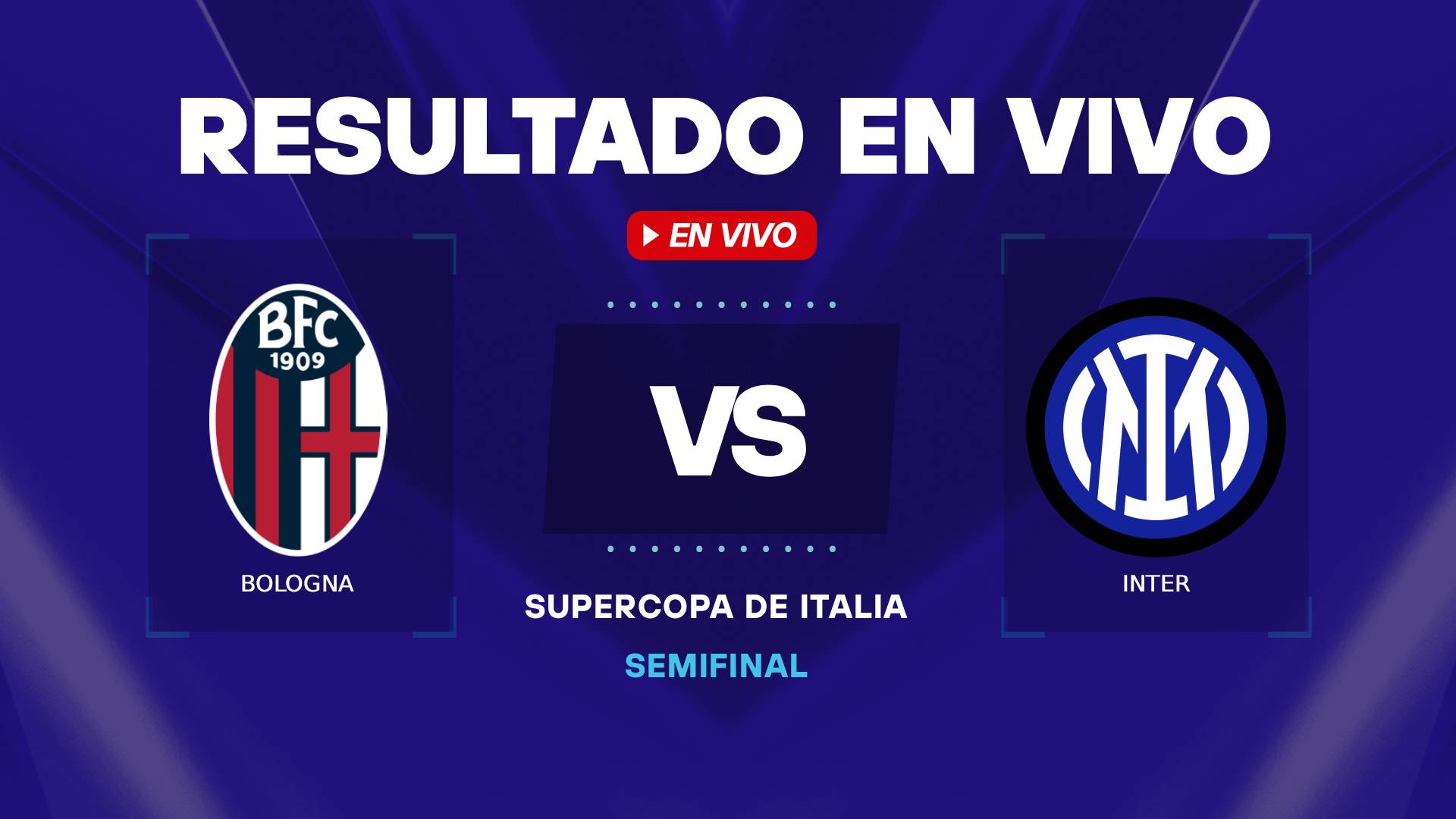Bologna vs Inter resultado en vivo