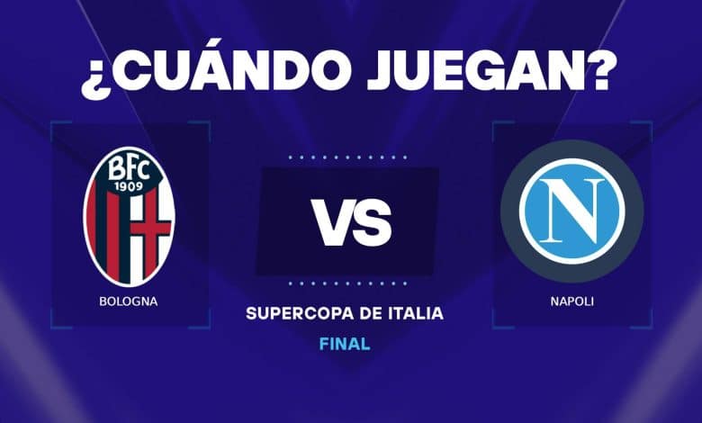 Bologna vs Napoli final Supercopa Italiana