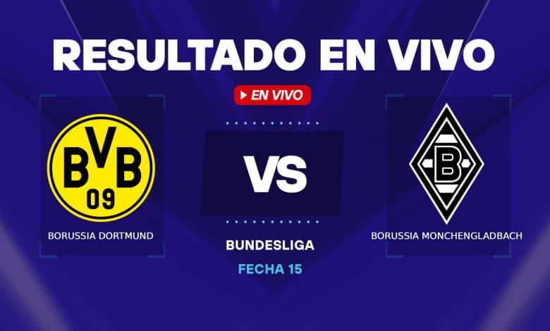 Borussia Dortmund vs Monchengladbach resultado