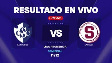 Cartaginés vs Saprissa resultado en vivo