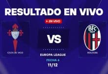 Celta de Vigo vs Bologna resultado vivo